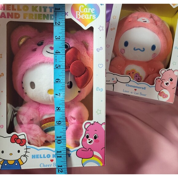 Hello Kitty Care Bears Lot of 2 Cinnamoroll 10\" Plush Plushie Toy Bear Gift Prom Hello Kitty Care Bears Lot of 2 Cinnamoroll 10\" Plush Plushie Toy Bear Gift Prom